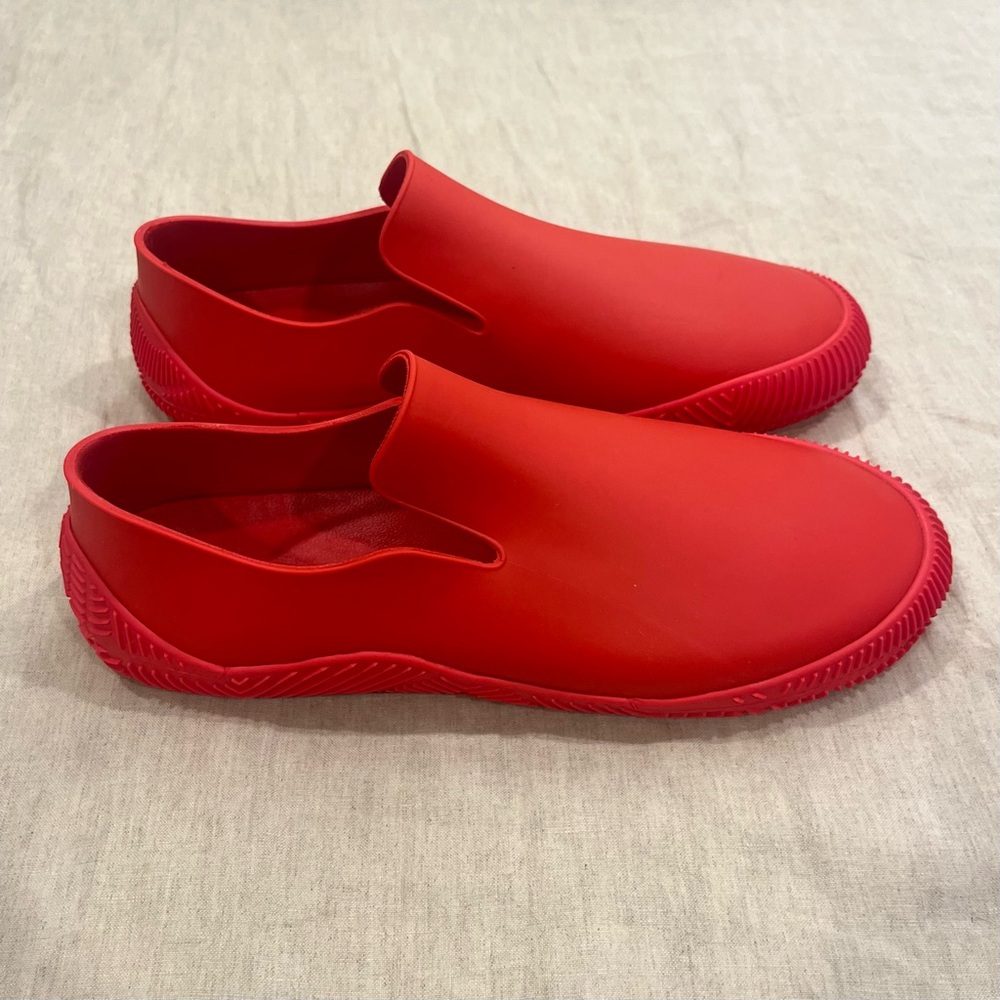 Rare Bottega Veneta Slip-On Shoe, Size 41, Bright Red, 661486 - Picture 6 of 16